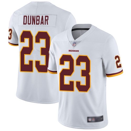 Washington Redskins Limited White Youth Quinton Dunbar Road Jersey NFL Football #23 Vapor->youth nfl jersey->Youth Jersey